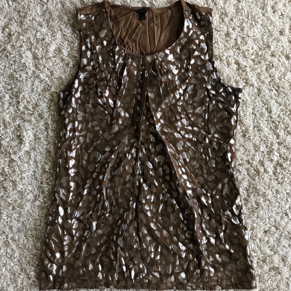 Ann Taylor Leopard Tank. Size medium.